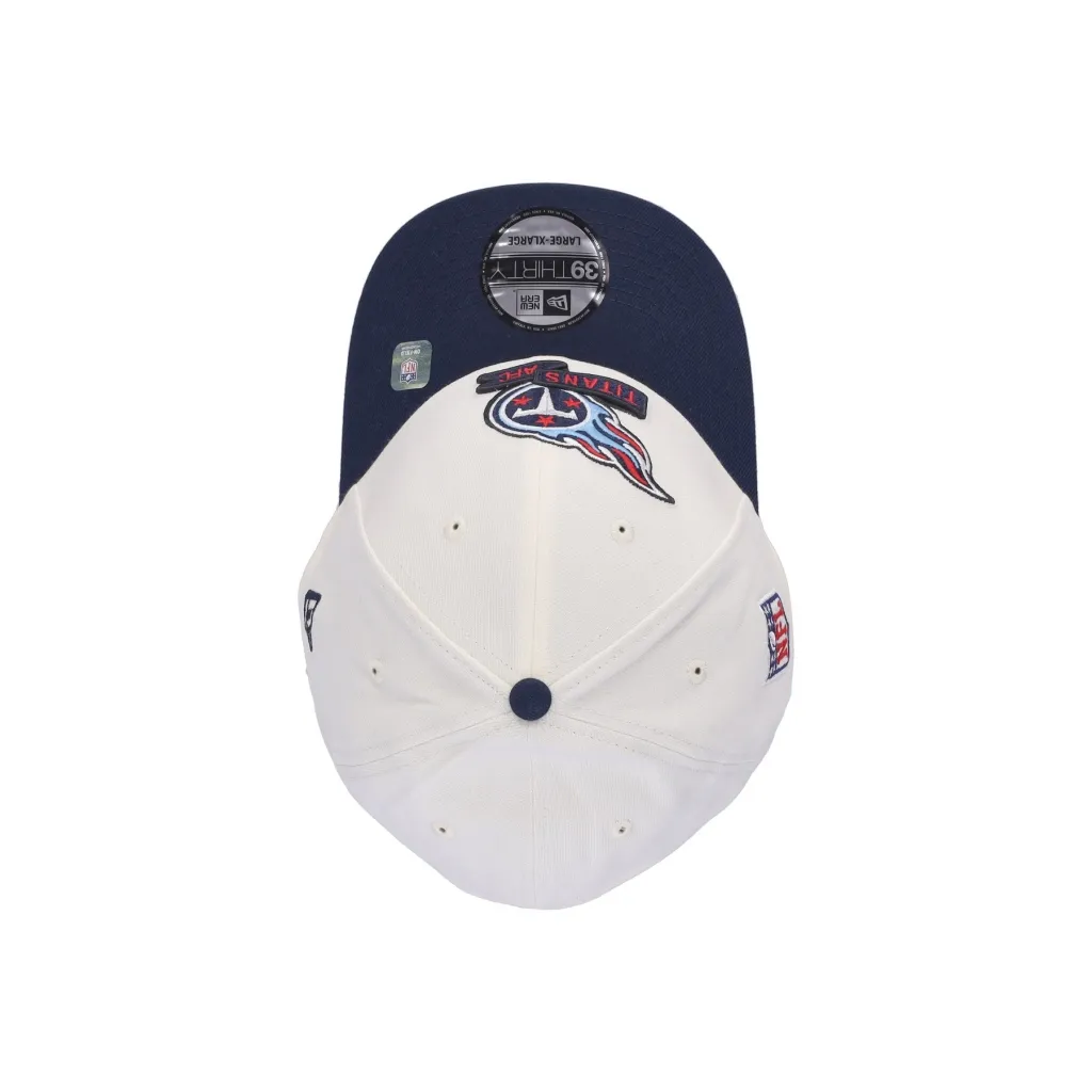 cappellino visiera curva uomo nfl sideline 3930 tentit CHROME WHITE/ORIGINAL TEAM COLORS