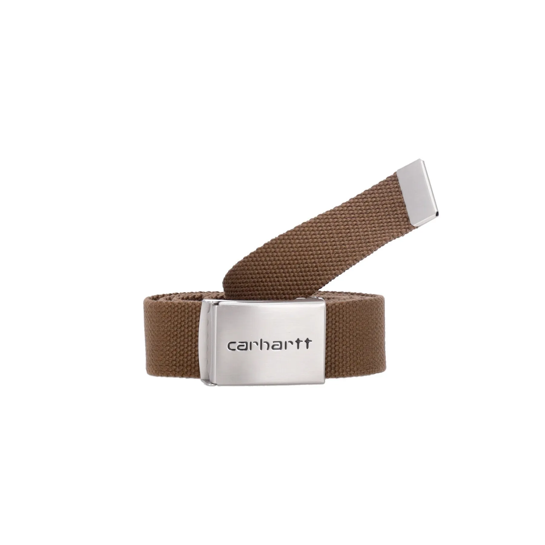 Cintura Uomo Clip Belt Chrome Tamarind