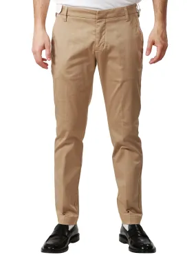 ENTRE AMIS PANTALONE UOMO ENTRE AMIS ECRU TASCA AMERICA ALLA CAVIGLIA