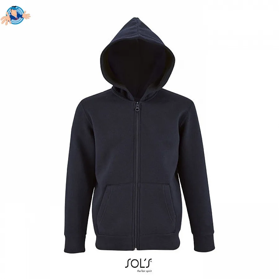 Felpa con cappuccio Hoodie da bambino | personalizzabile con il tuo logo