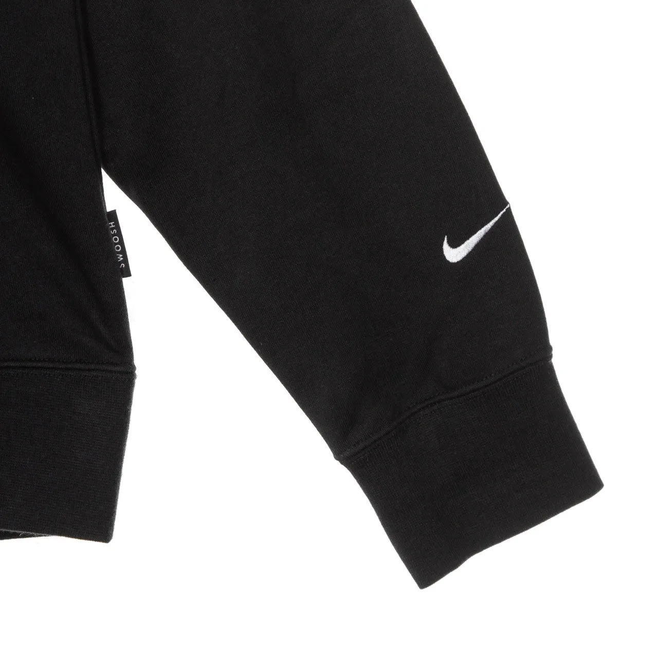 Felpa Leggera Girocollo Uomo Swoosh Crew Black/white