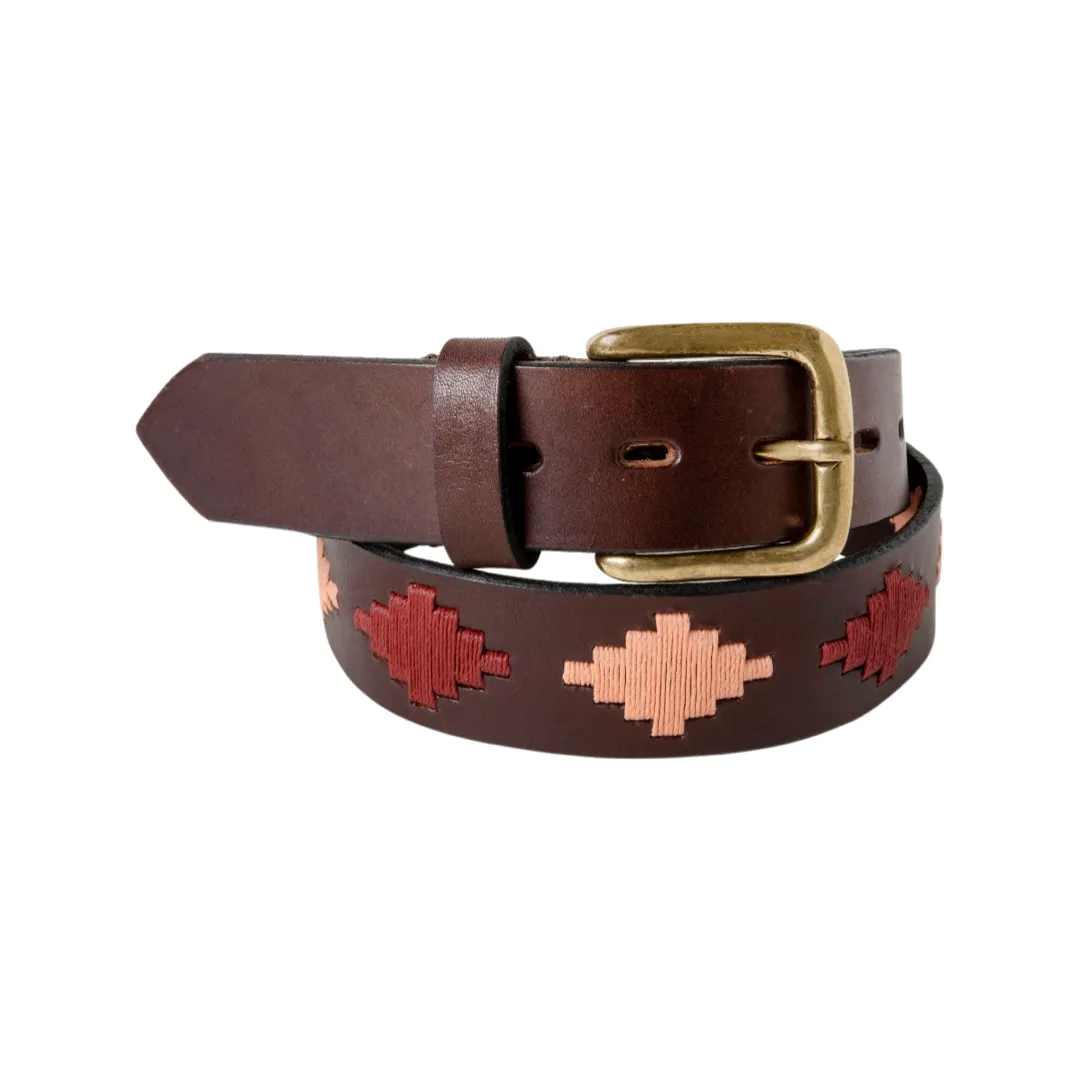 Gaucho Belt - Dark Brown / Multi