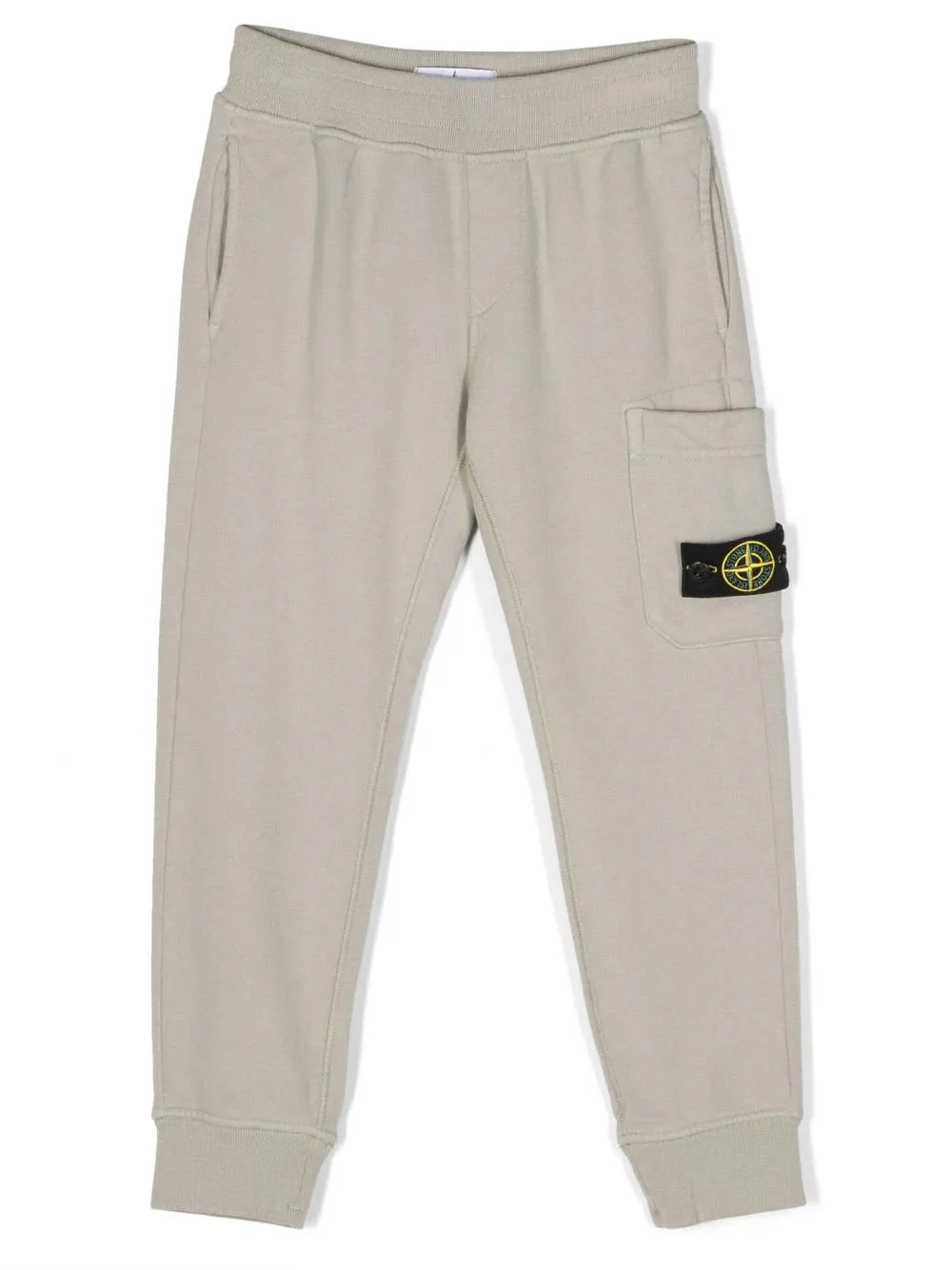 Pantaloni sportivi con applicazione Compass