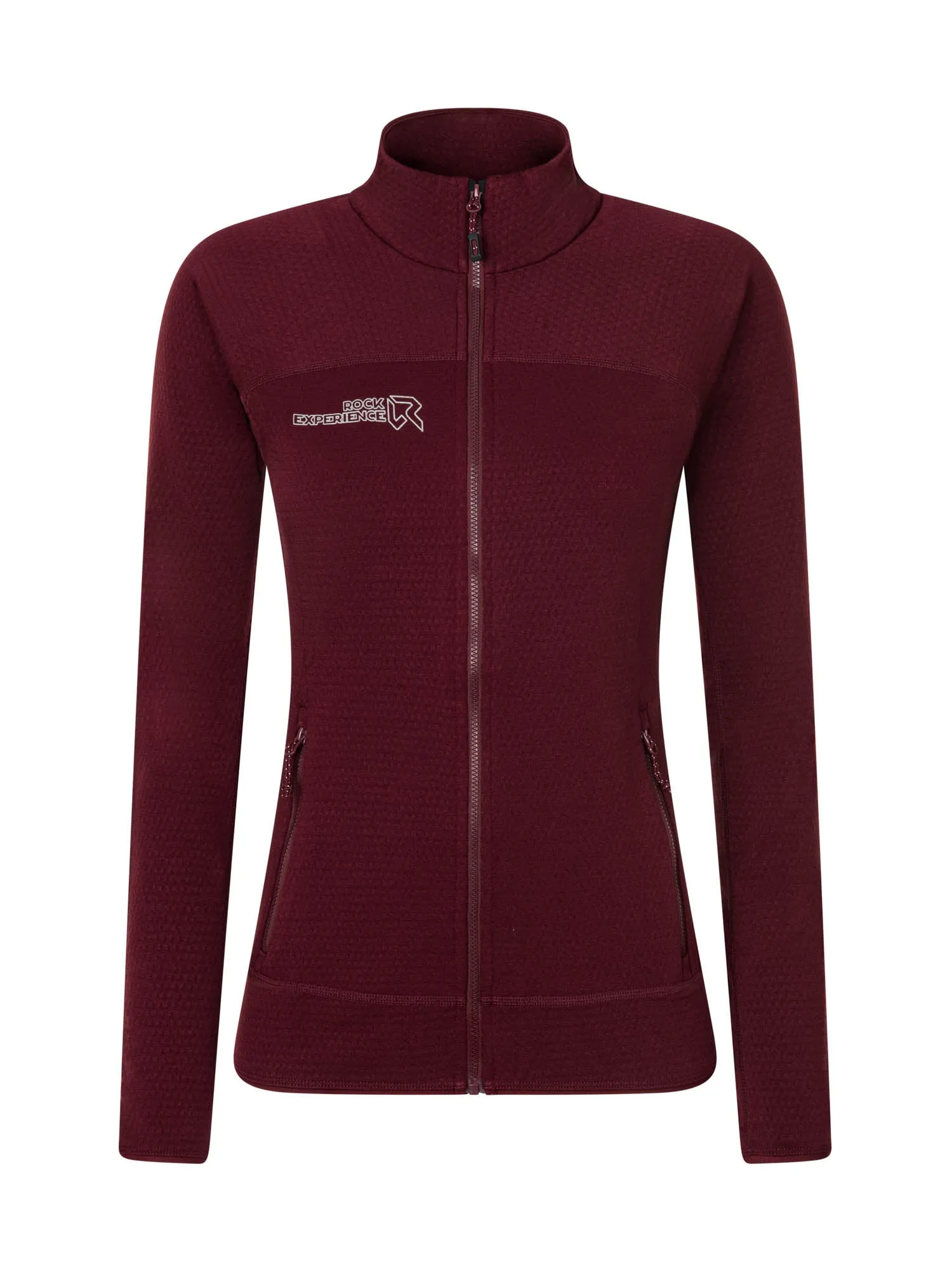 Rock Experience Diadem 2.0 Mock Neck Fz felpa donna