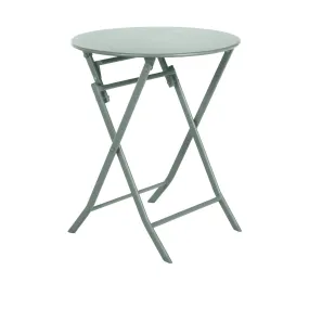 Tavolo da giardino pieghevole tondo 60x71 cm - verde jade Greensboro 